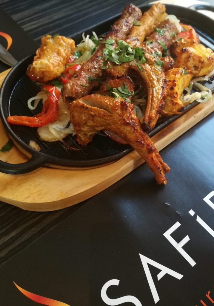 Halal grill restaurant Manchester mixed platter